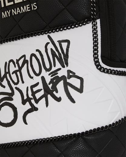 HELLO MY NAME IS 15 YEARS QUILTED BACKPACK (SUPER RARE)