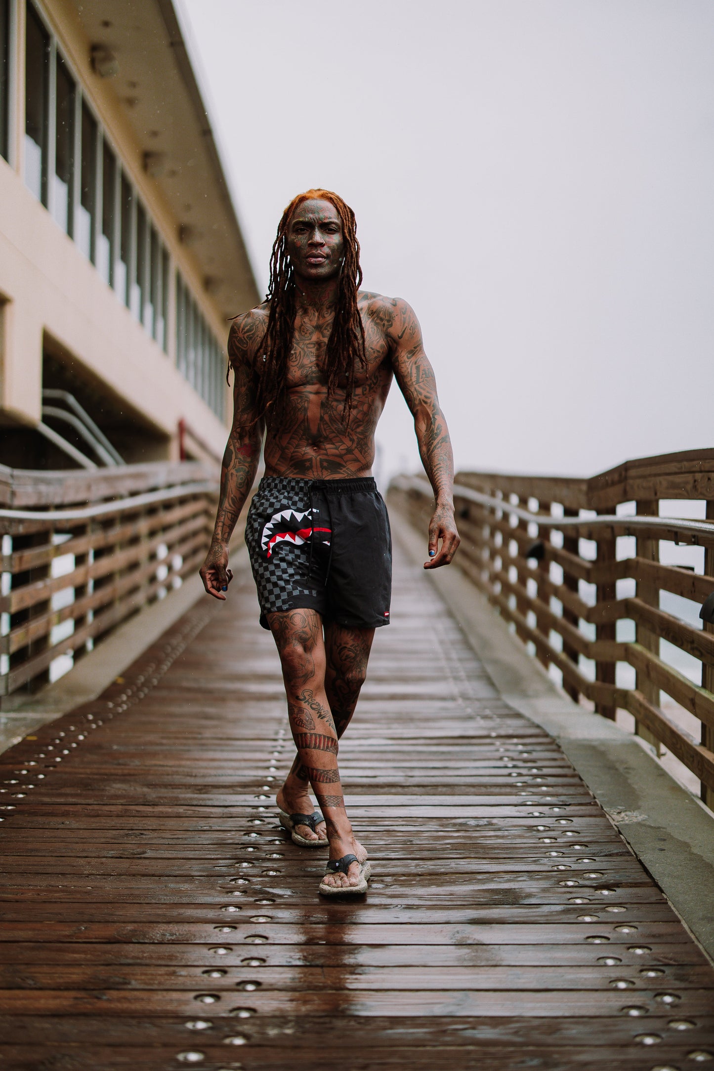 SPEED SHARK SIDE SWIPE SWIM SHORTS