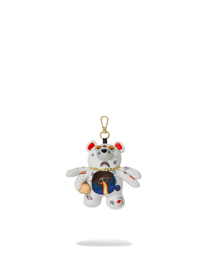 SPACED OUT BEAR KEYCHAIN