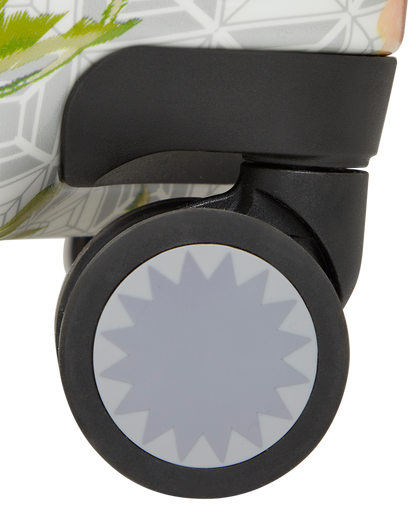 A.I. AFRICAN INTELLIGENCE ELEGANT ENERGY SHARKITECTURE FULL SIZE LUGGAGE - SANDFLOWER COLLAB