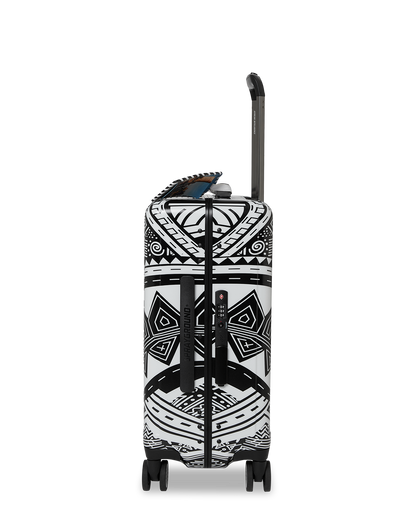 A.I. AFRICAN INTELLIGENCE THE SKYHAWK CARRY-ON LUGGAGE - SANDFLOWER COLLAB
