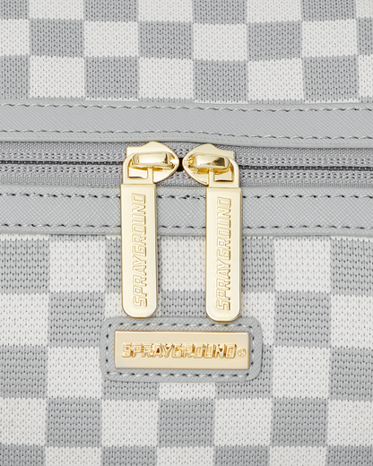 KNIT SHARKS IN PARIS IN CREAM MINI DUFFLE