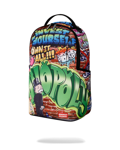 MONOPOLY GRAFFITI GOLD RUSH DLXR BACKPACK