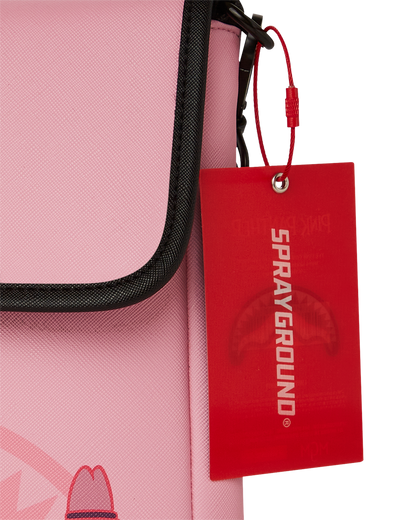 PINK PANTHER PINK PAINTER MESSENGER SLING BAG