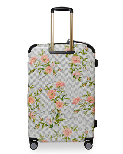 A.I. AFRICAN INTELLIGENCE ELEGANT ENERGY SHARKITECTURE FULL SIZE LUGGAGE - SANDFLOWER COLLAB