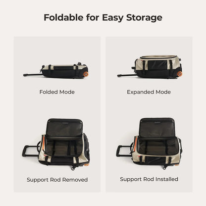 Blast 43L Roller Backpack