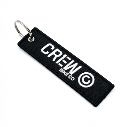 Crew Bike Co Patch Keychain
