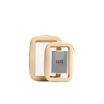 The In Flight Cosmetic Set in Beige