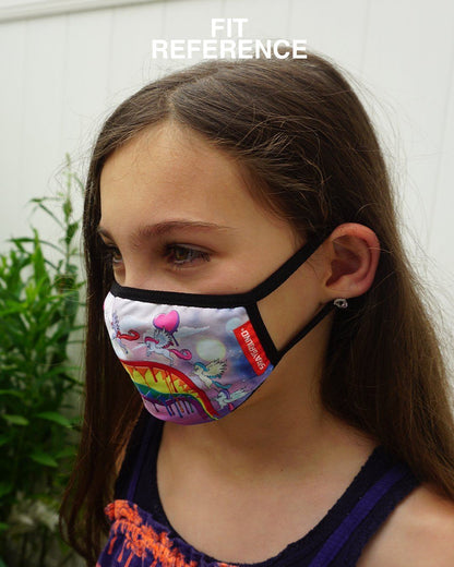 KIDS FORM FITTING MASK: SHARK ISLAND