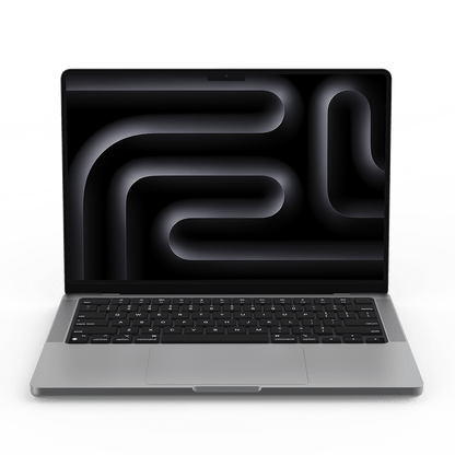 Apple 14-inch MacBook Pro M3 8-Core, 8GB RAM, 1TB Flash, 10-Core GPU, Space Gray - Grade B
