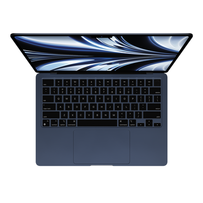 Apple 13-inch MacBook Air M2 chip, 16GB RAM, 256GB Flash, 8-Core GPU, Midnight - Grade B