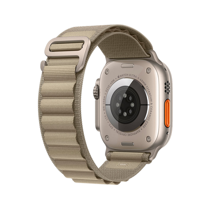 Apple Watch Ultra 2 49mm GPS + Cellular - Titanium - Medium Olive Alpine Loop, Grade B