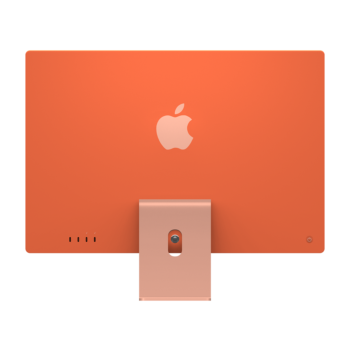 Apple M4 iMac 24-inch - Orange - 16GB RAM, 256GB Flash, 10-Core GPU, 4 Ports, Open Box