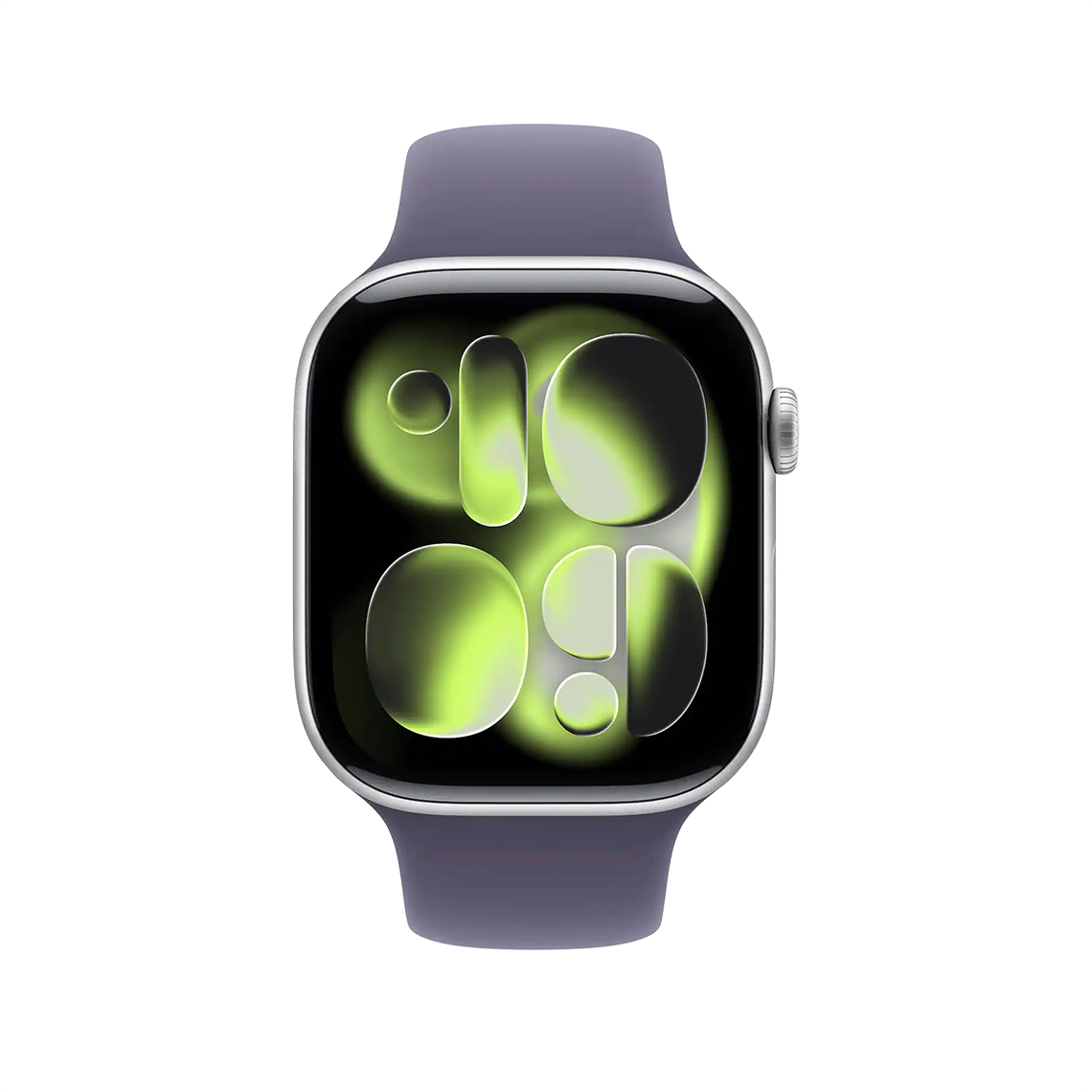 Apple Watch Series 11 42mm GPS - Silver w/ S/M Purple Fog Sport Band, Open Box