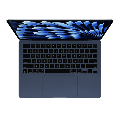 Apple 13-inch MacBook Air M3 chip, 8GB RAM, 512GB Flash, 10-Core GPU, Midnight - Grade A