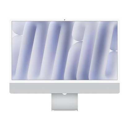 Apple M4 iMac 24-inch - Silver - 24GB RAM, 512GB Flash, 10-Core GPU, 4 Ports, Open Box