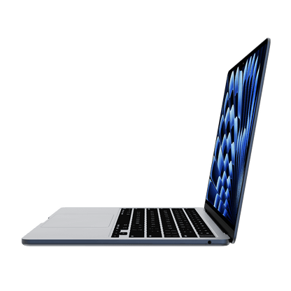 Apple 13-inch MacBook Air M3 chip, 8GB RAM, 512GB Flash, 10-Core GPU, Midnight - Grade B