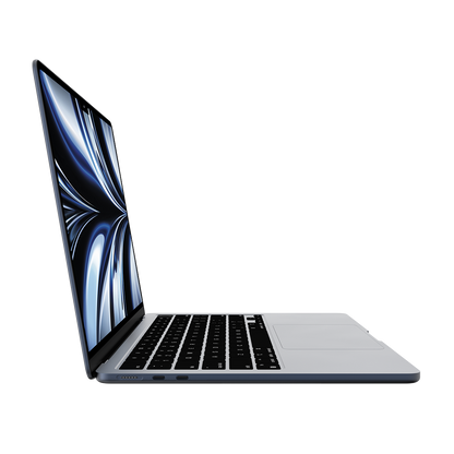 Apple 13-inch MacBook Air M2 chip, 16GB RAM, 256GB Flash, 8-Core GPU, Midnight - Grade B