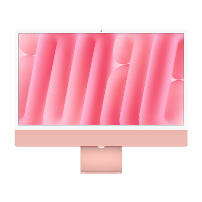 Apple M4 iMac 24-inch - Pink - 16GB RAM, 512GB Flash, 10-Core GPU, 4 Ports, Open Box