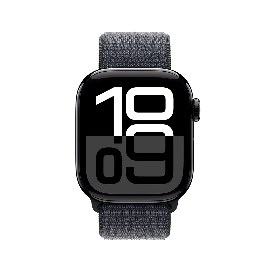 Apple Watch Series 10 46mm GPS + Cellular - Jet Black w/ Ink Sport Loop, Open Box