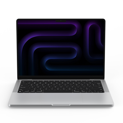 Apple 14-inch MacBook Pro M5 Max chip with 18-Core CPU, 64GB RAM, 2TB Flash, 40-Core GPU, Silver - Grade B