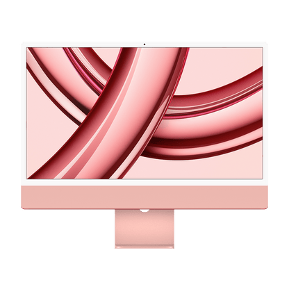 Apple M3 iMac 24-inch - Pink - 8GB RAM, 512GB Flash, 10-Core GPU, 4 Ports, Open Box
