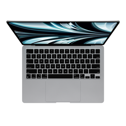 Apple 13-inch MacBook Air M2 chip, 16GB RAM, 256GB Flash, 8-Core GPU, Silver - Grade A