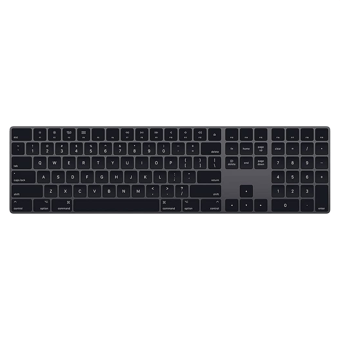 Apple Wireless Extended Keyboard - Space Gray
