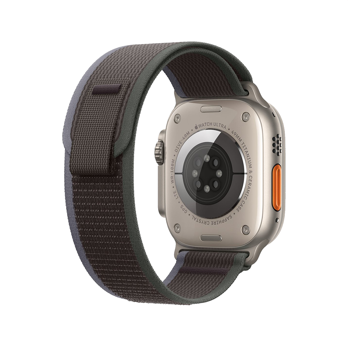 Apple Watch Ultra 2 49mm GPS + Cellular - Titanium - S/M Black/Blue Trail Loop, Open Box