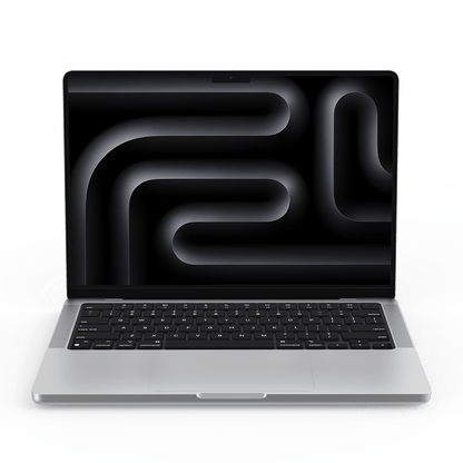 Apple 14-inch MacBook Pro M3 8-Core, 8GB RAM, 512GB Flash, 10-Core GPU, Silver - Open Box