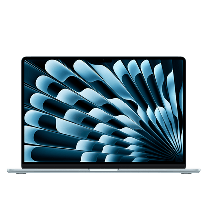 Apple 15-inch MacBook Air M4 chip, 16GB RAM, 512GB Flash, 10-Core GPU, Sky Blue - Open Box