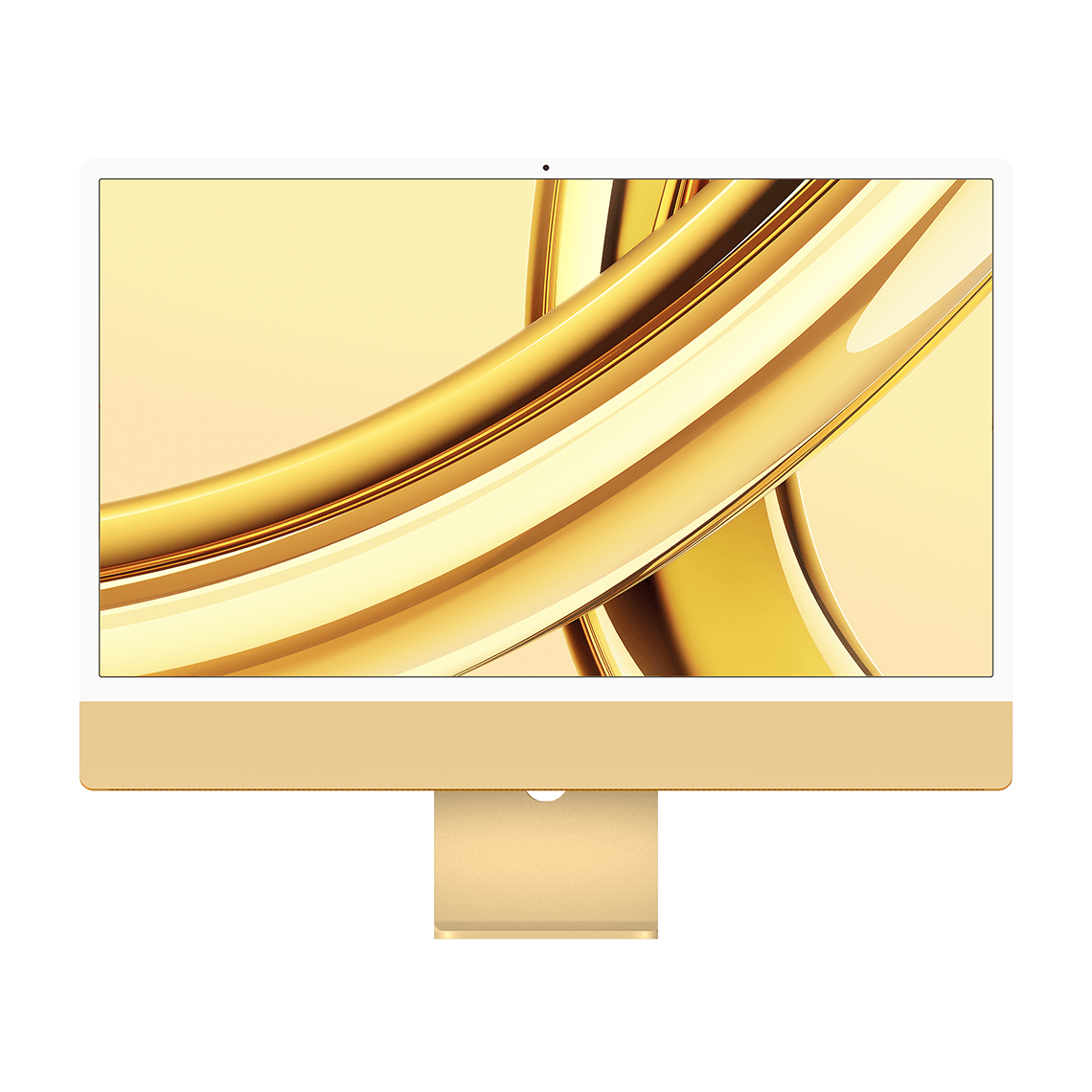 Apple M3 iMac 24-inch - Yellow - 8GB RAM, 256GB Flash, 10-Core GPU, 4 Ports, Open Box
