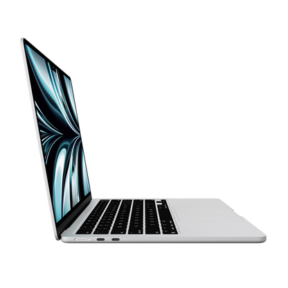 Apple 13-inch MacBook Air M2 chip, 8GB RAM, 256GB Flash, 8-Core GPU, Silver - Grade A