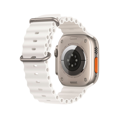 Apple Watch Ultra 2 49mm GPS + Cellular - Titanium - White Ocean Band, Open Box