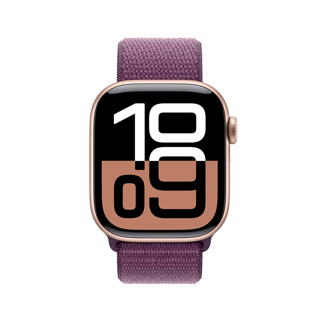 Apple Watch Series 10 42mm GPS + Cellular - Rose Gold w/ Plum Sport Loop, Open Box