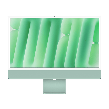 Apple M4 iMac 24-inch - Green - 16GB RAM, 256GB Flash, 8-Core GPU, 2 Ports, Open Box