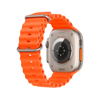 Apple Watch Ultra 2 49mm GPS + Cellular - Titanium - Orange Ocean Band, Grade B