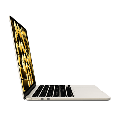 Apple 13-inch MacBook Air M3 chip, 24GB RAM, 512GB Flash, 10-Core GPU, Starlight - Grade B