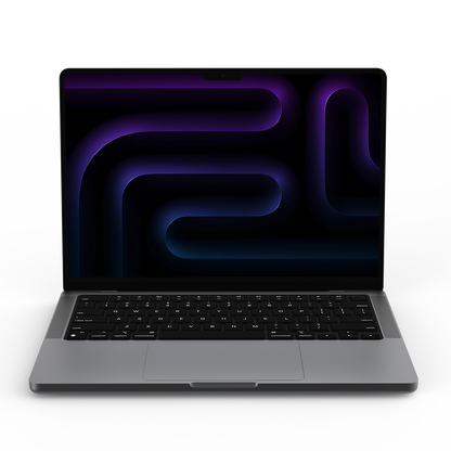 Apple 14-inch MacBook Pro M5 Pro chip with 15-Core CPU, 24GB RAM, 1TB Flash, 16-Core GPU, Nano-Texture Display, Space Black - Grade A