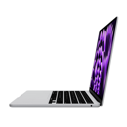 Apple 13-inch MacBook Air M3 chip, 8GB RAM, 256GB Flash, 8-Core GPU, Space Gray - Grade A