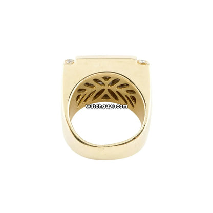 Princess Cut Diamond Ring 18K Yellow Gold