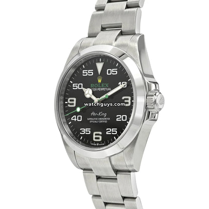 Rolex Air King 126900 Black Stainless Steel