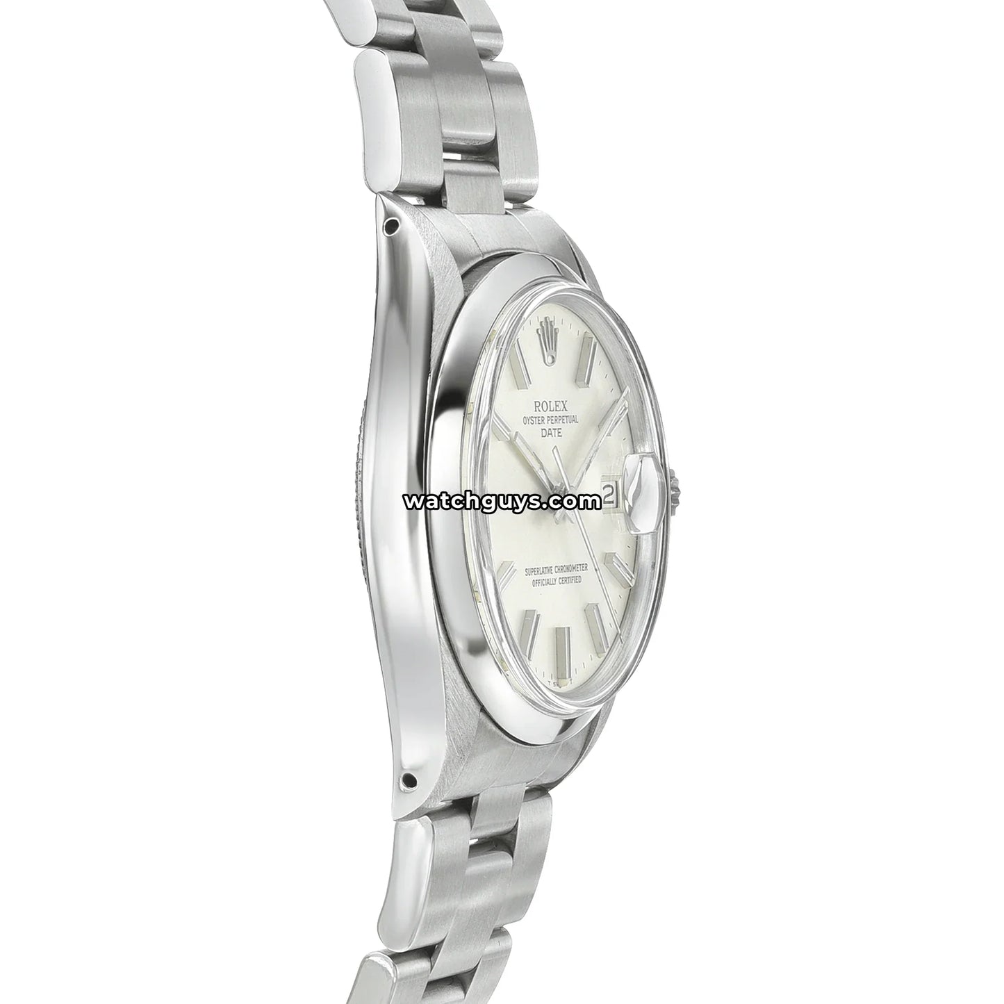 Rolex Date 1500 Silver