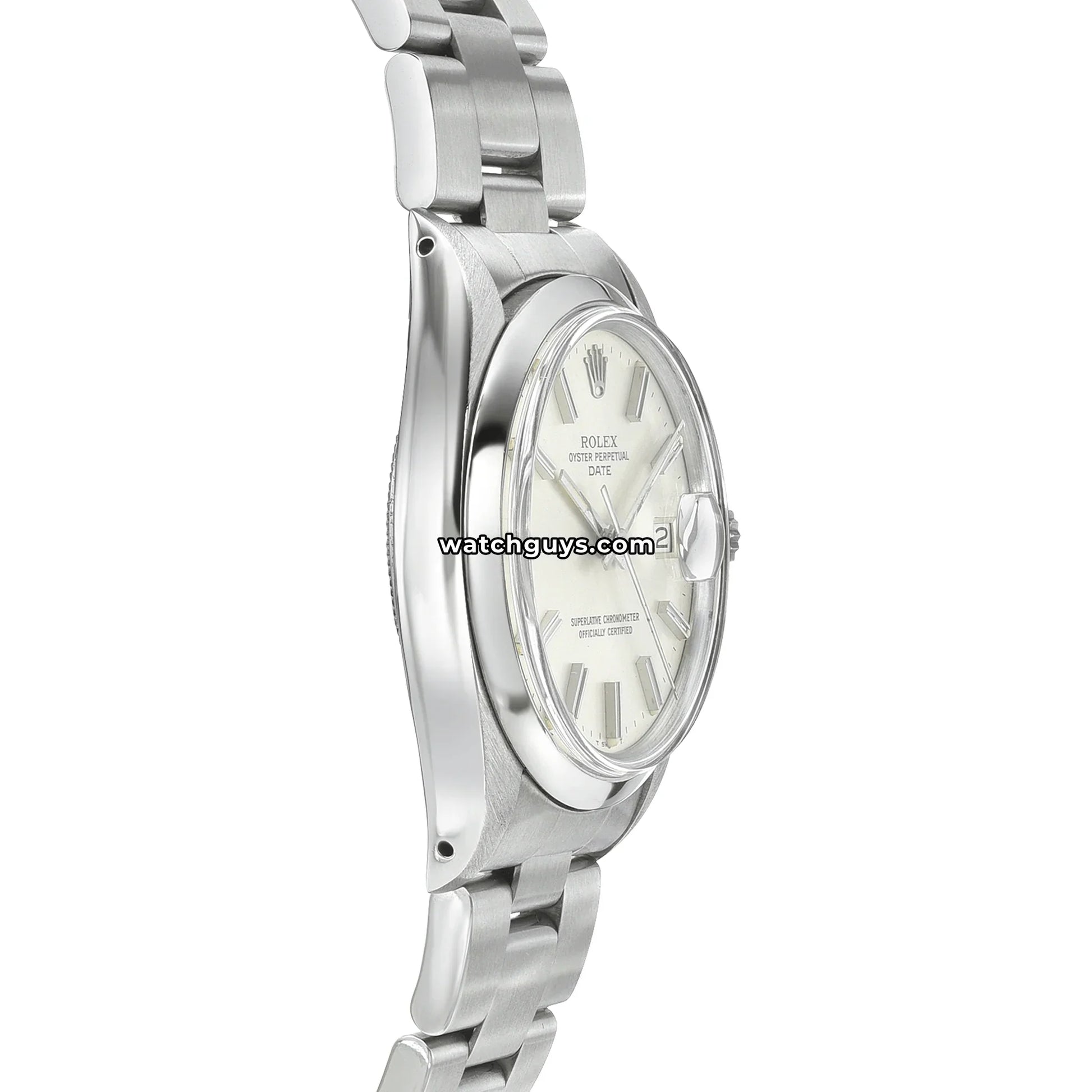 Rolex Date 1500 Silver