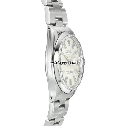 Rolex Date 1500 Silver