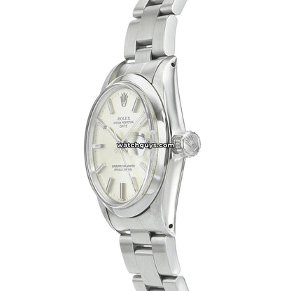 Rolex Date 1500 Silver