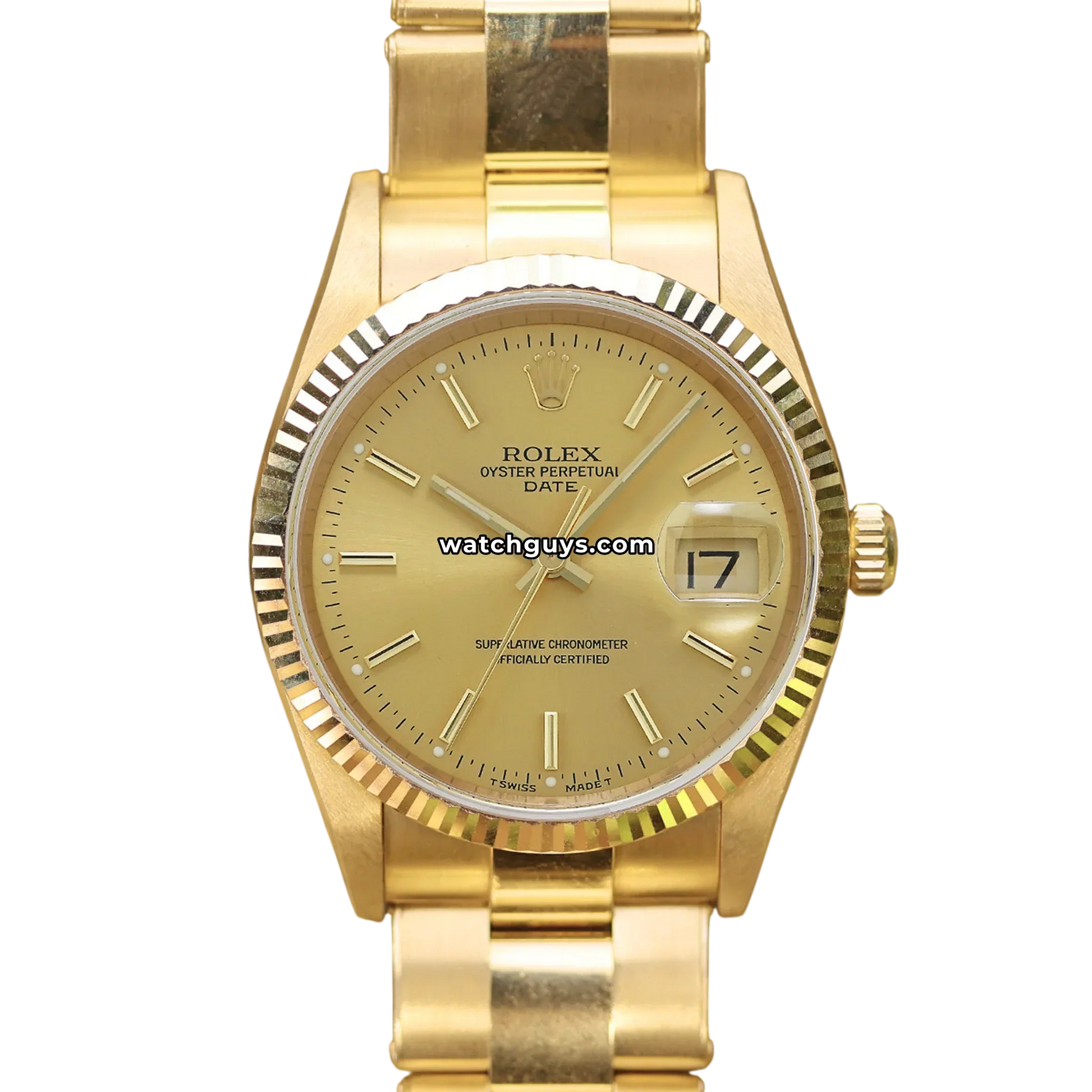 Rolex Date 15238 Champagne Oyster