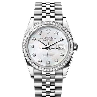 Rolex Datejust 116200 Mother of Pearl Diamond