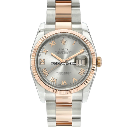 Rolex Datejust 116231 Slate Roman