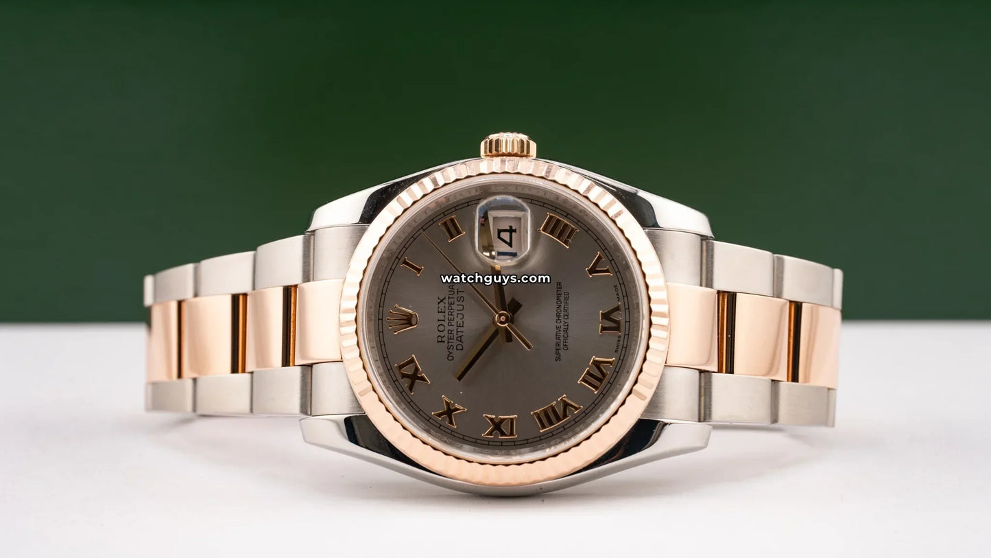 Rolex Datejust 116231 Slate Roman